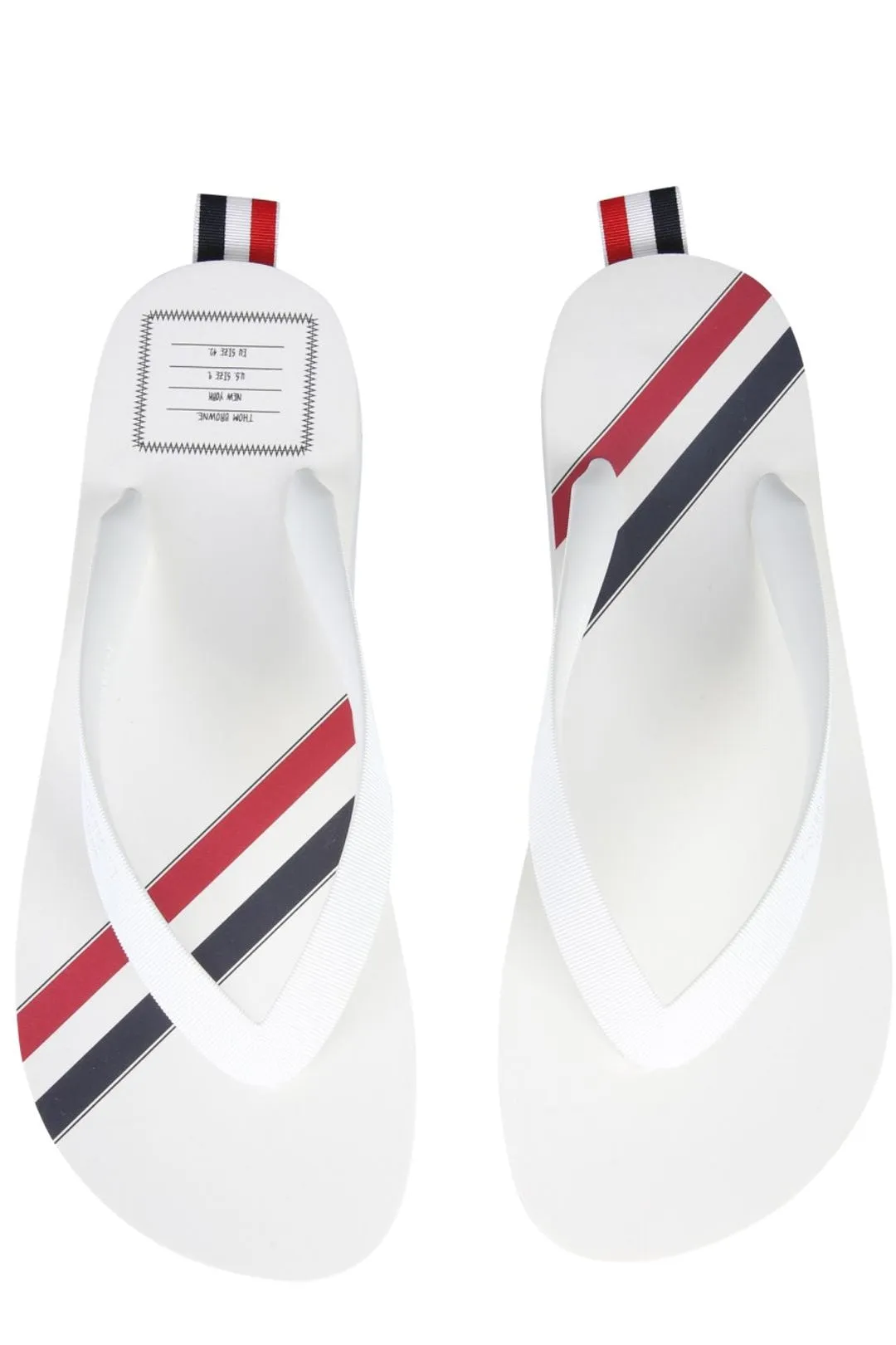 Thom Browne RWB Striped Slip-On Flip Flops