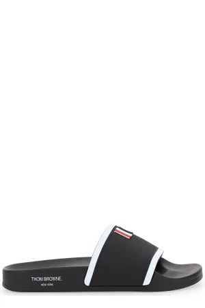 Thom Browne Stripe Tab Pool Sandals