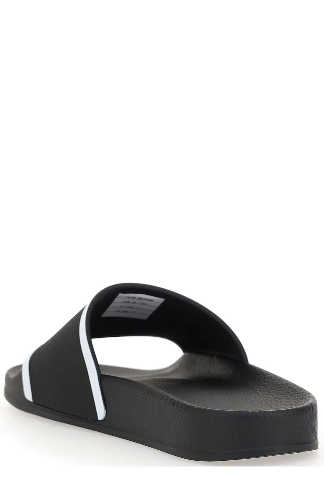 Thom Browne Stripe Tab Pool Sandals