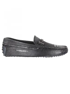 Tod's Double T Denim Loafers