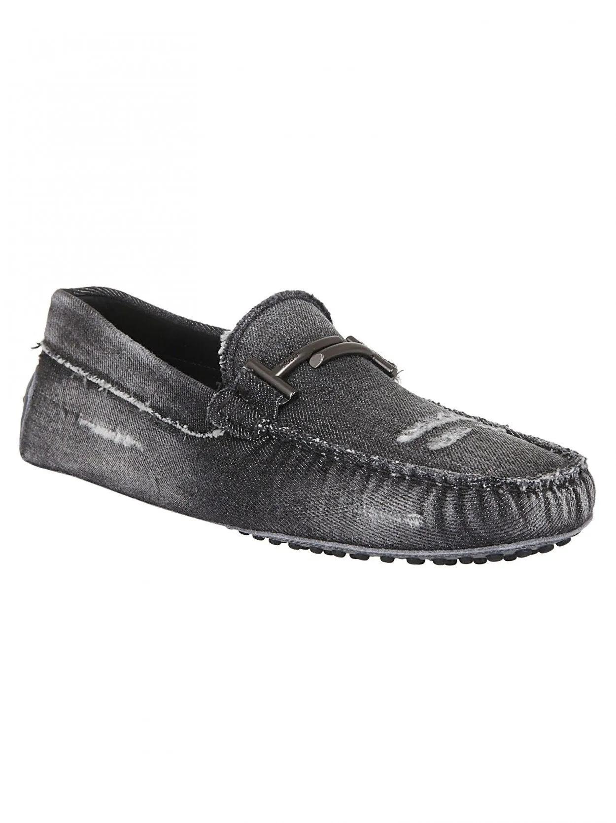 Tod's Double T Denim Loafers