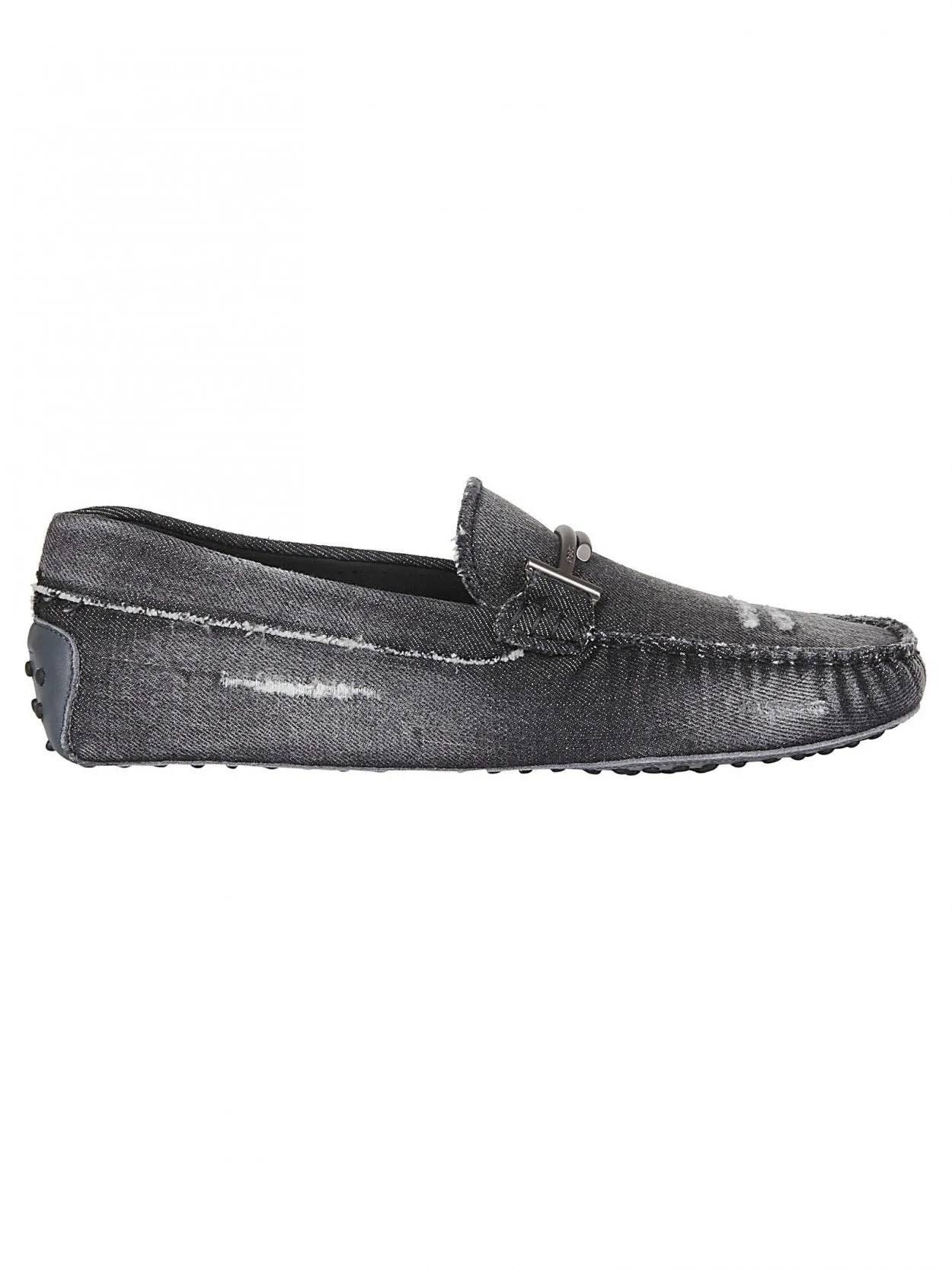 Tod's Double T Denim Loafers