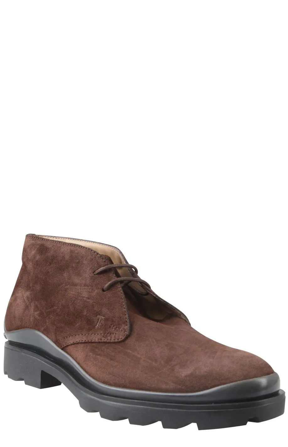 Tod's Logo Embossed Lace-Up Shoes