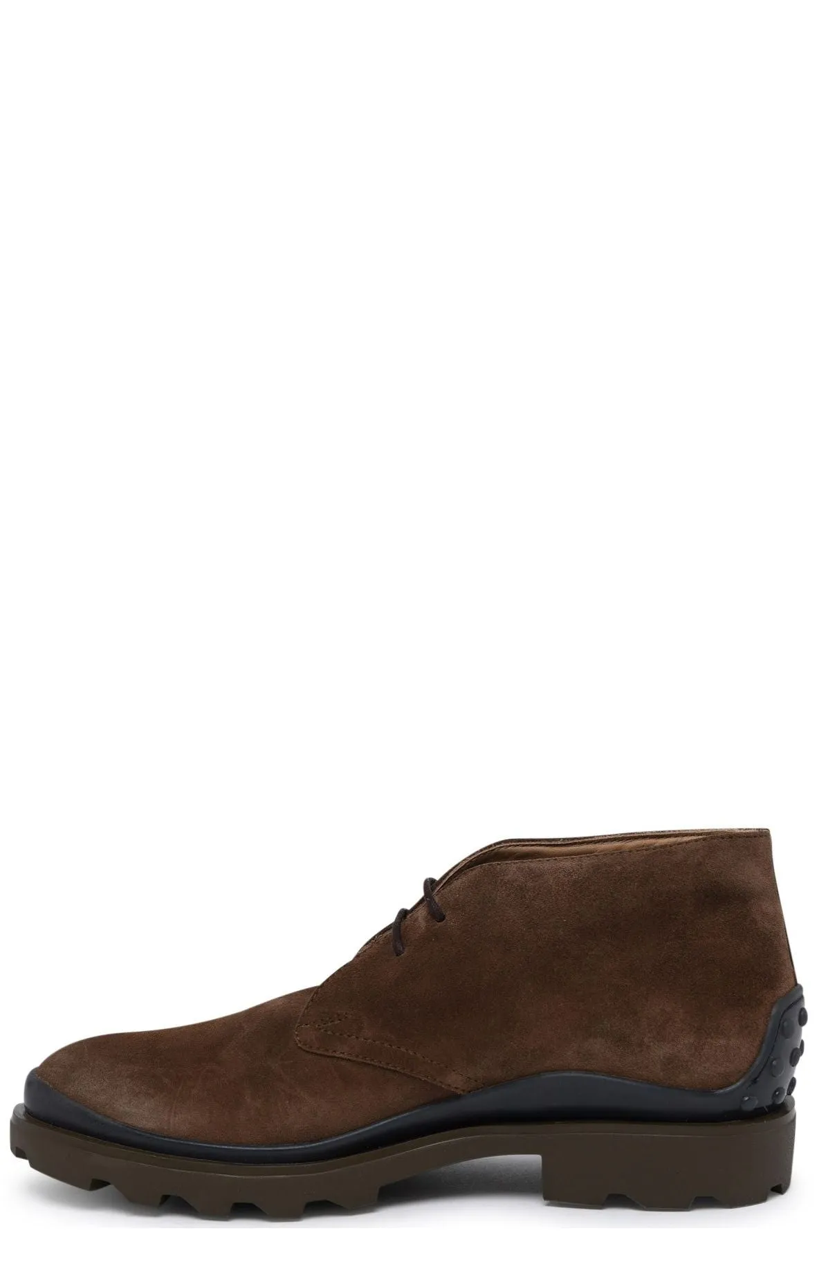 Tod's Logo Embossed Lace-Up Shoes