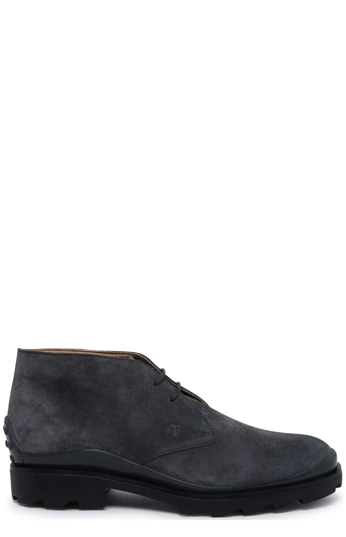 Tod's Logo Embossed Lace-Up Shoes