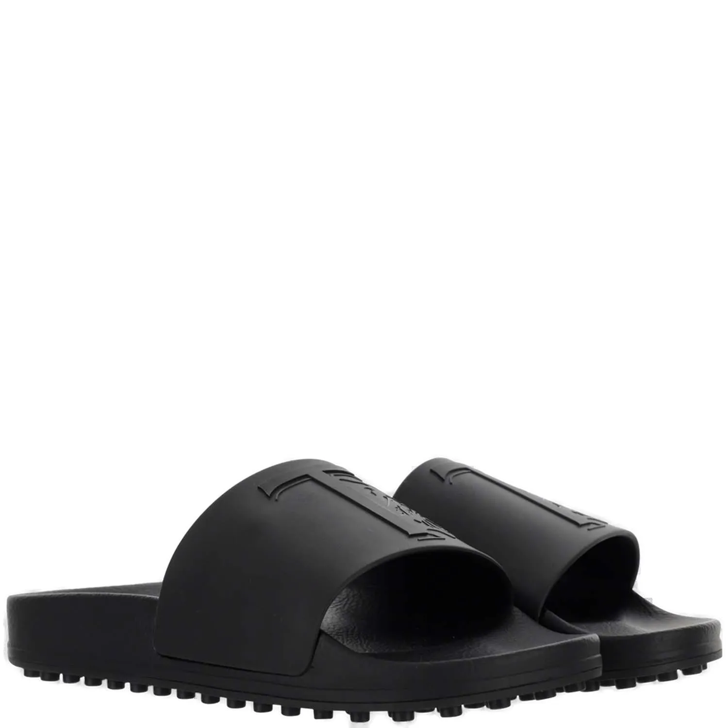 Tod's Logo Embossed Slip-On Slides