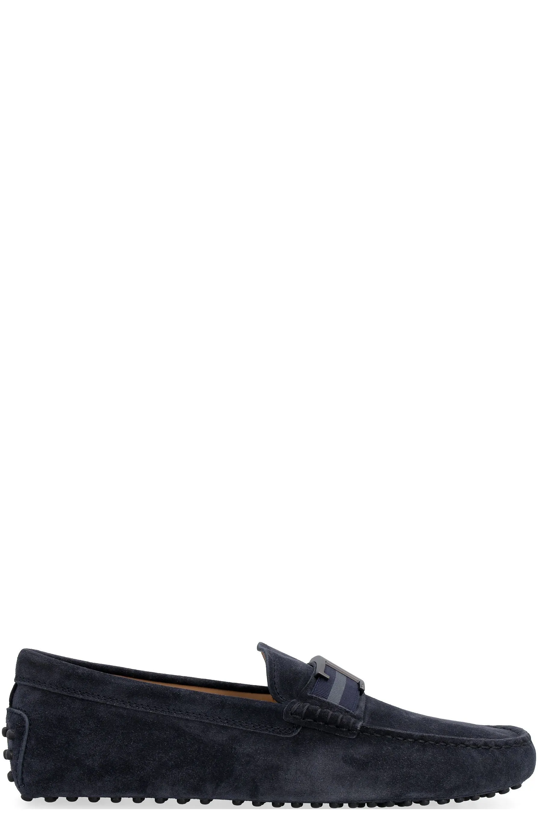 Tod's Logo Plaque Buckled Loafers