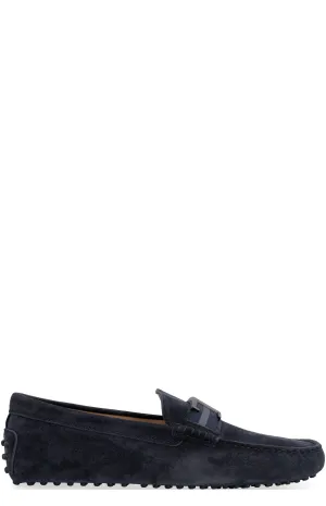 Tod's Logo Plaque Buckled Loafers