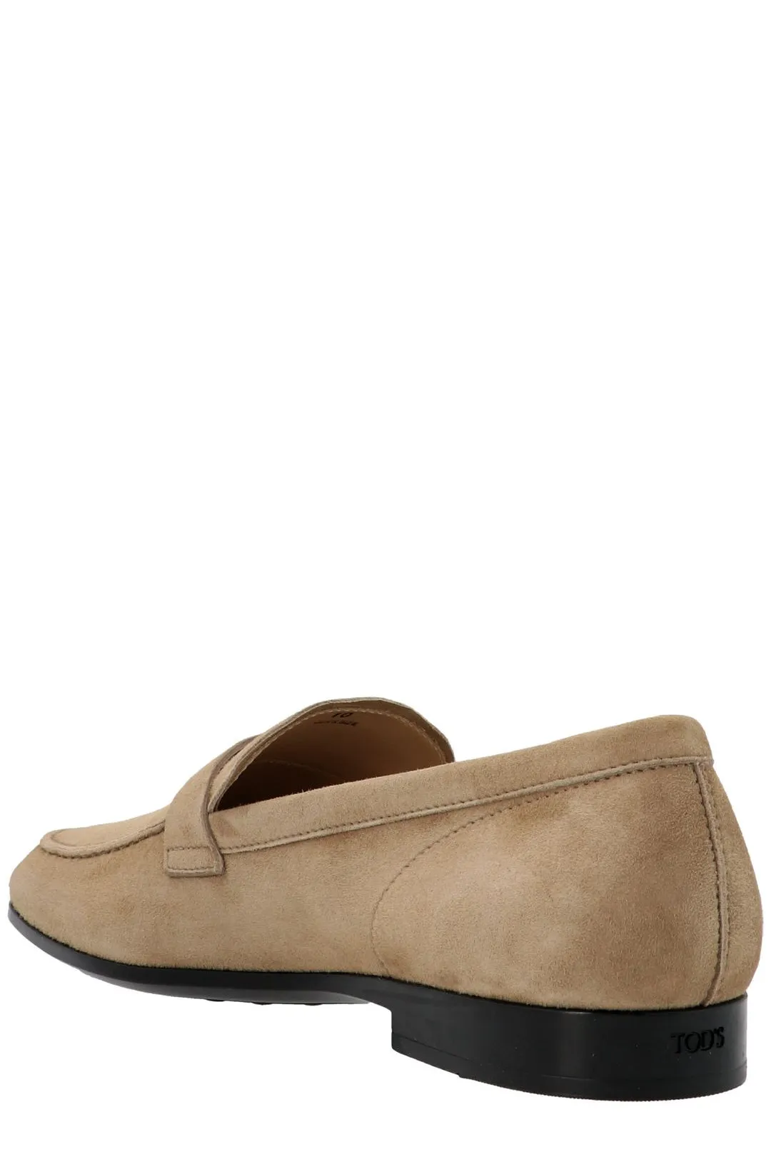 Tod's Logo Plaque Loafers