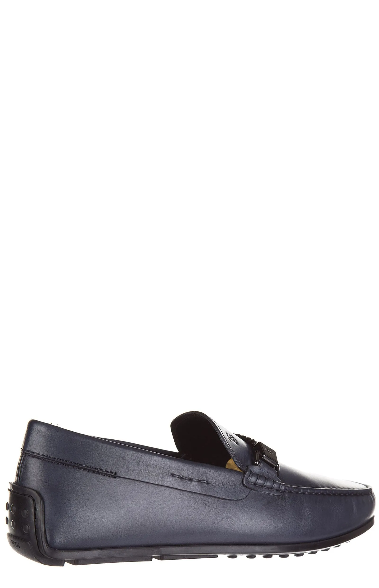 Tod's Logo Plaque Moccasins