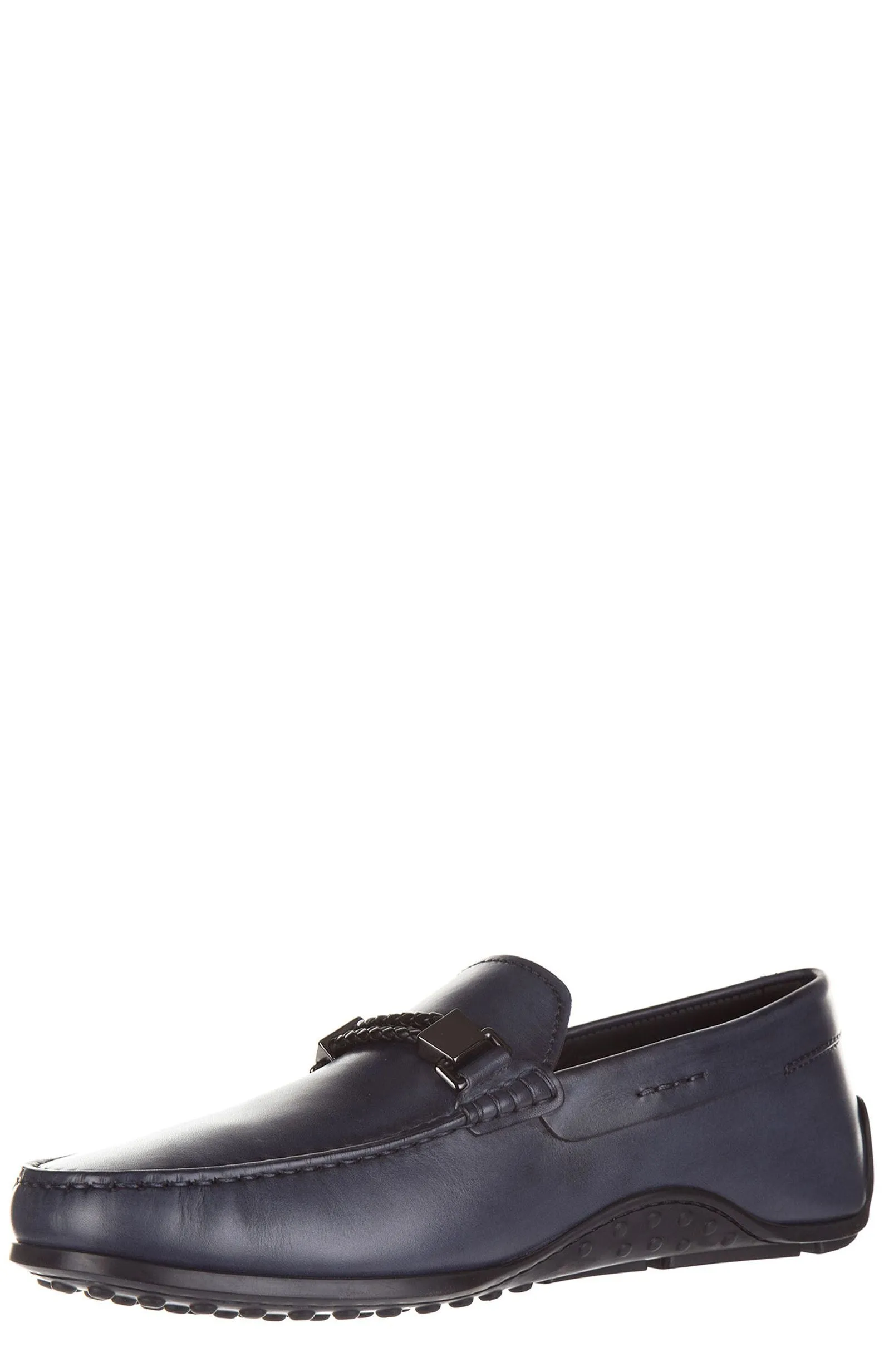Tod's Logo Plaque Moccasins