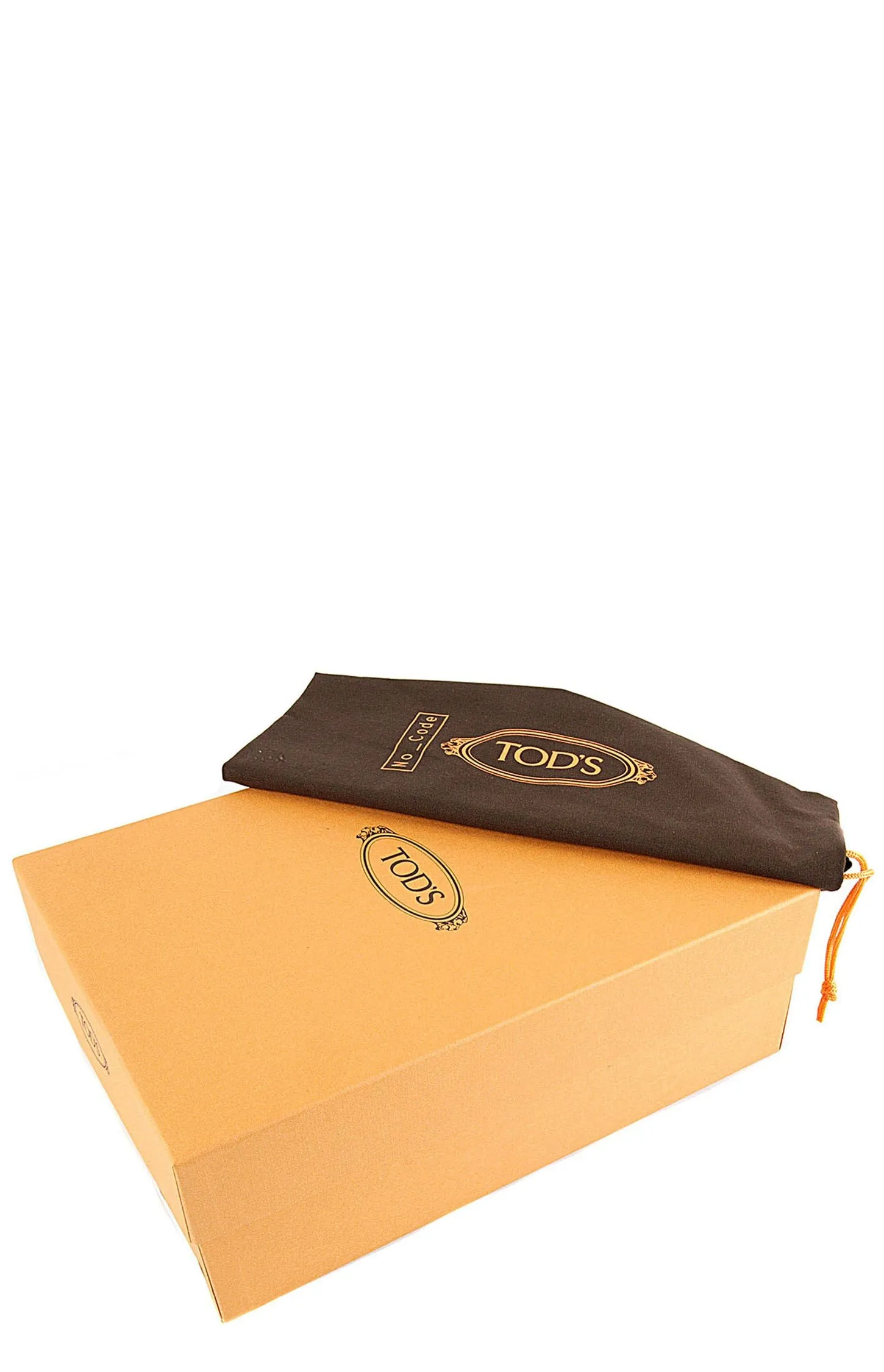 Tod's Logo Plaque Moccasins