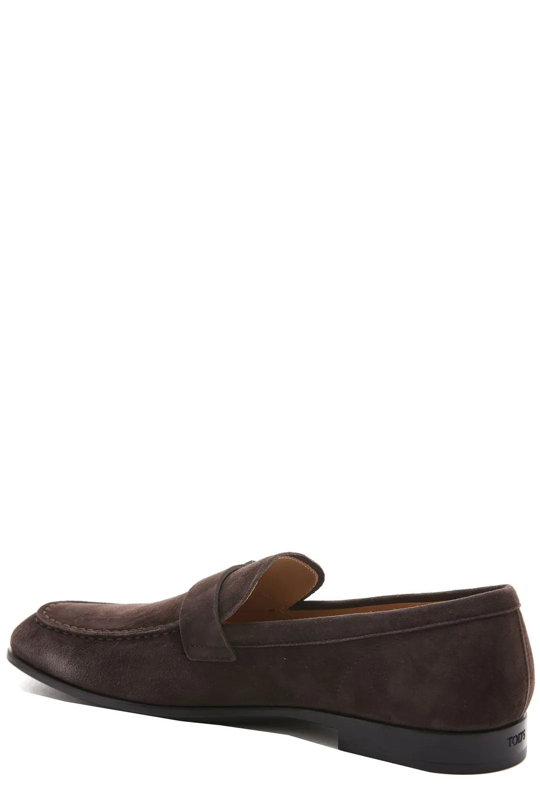 Tod's Logo Plaque Slip-On Loafers