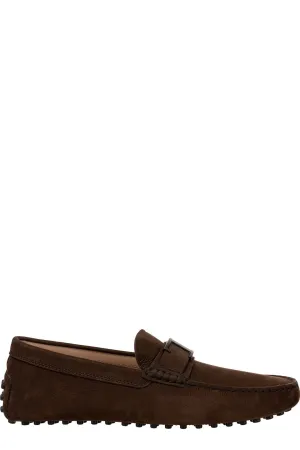 Tod's T Timeless Logo Detailed Gommino Driving Shoes
