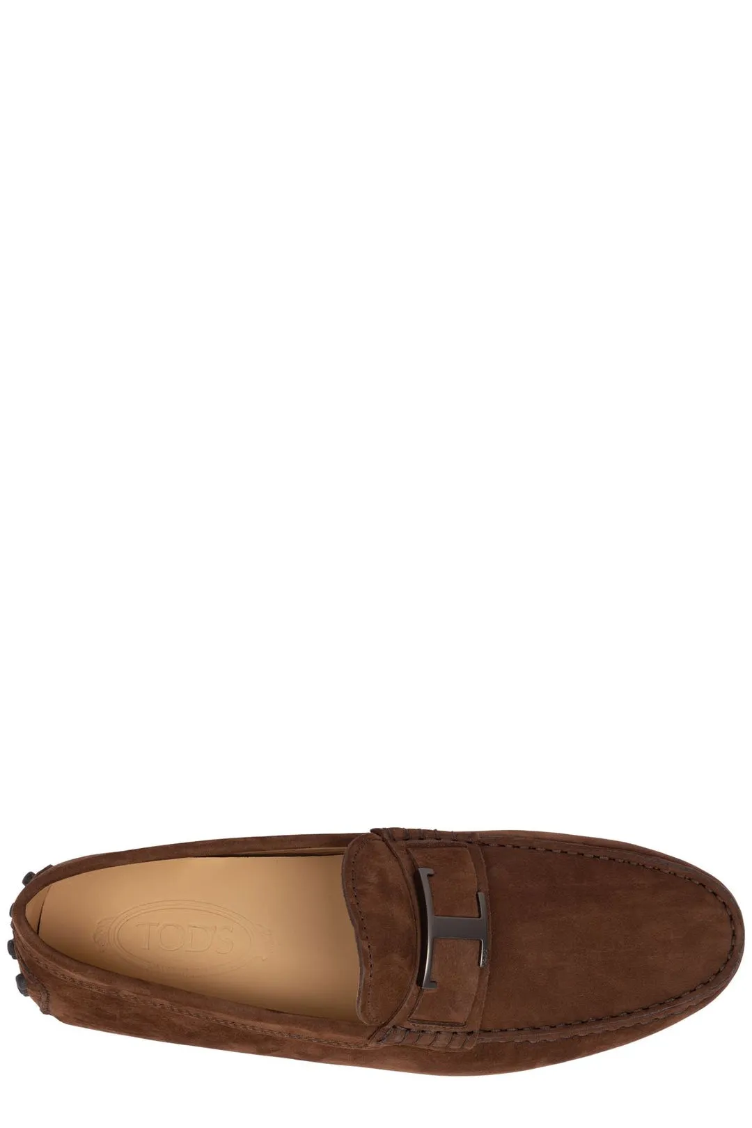 Tod's T Timeless Logo Detailed Gommino Driving Shoes