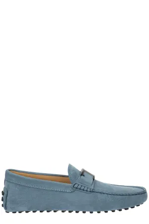 Tod's T Timeless Logo Detailed Gommino Driving Shoes