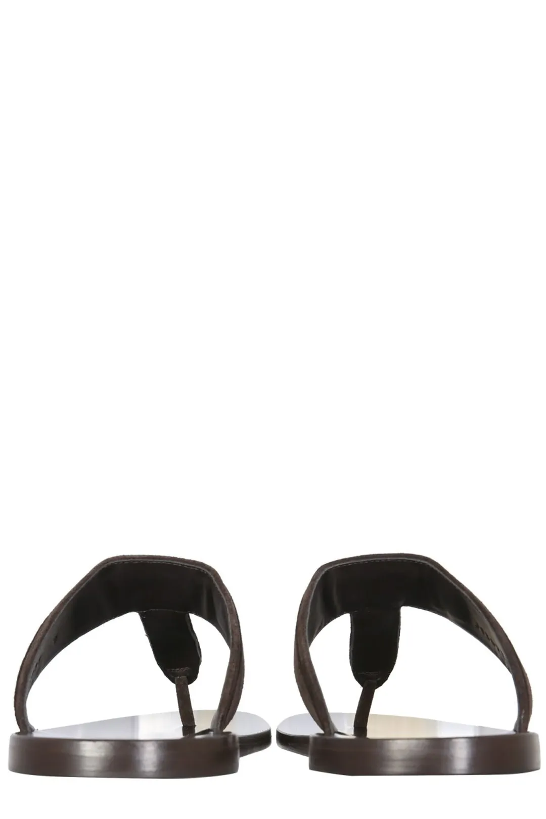 Tom Ford Logo Plaque Thong-Strap Sandals