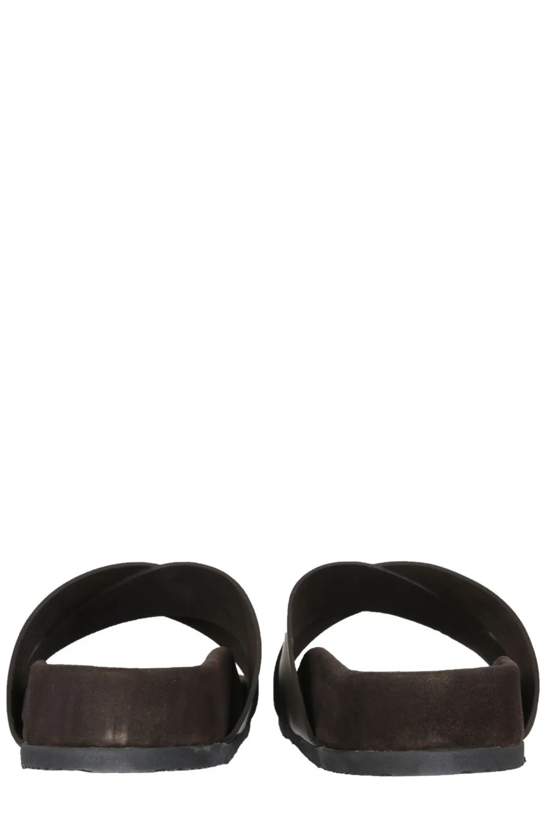 Tom Ford Slip-On Crossover Strap Sandals