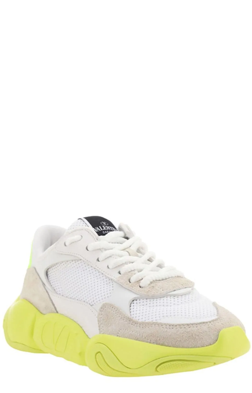 Valentino Bubbleback Lace-Up Sneakers