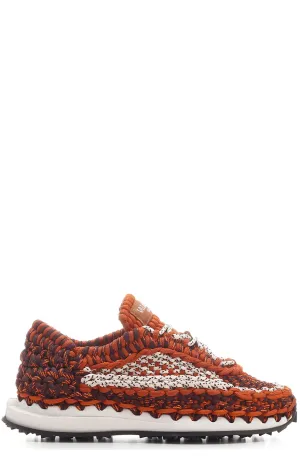 Valentino Crochet Low-Top Sneakers