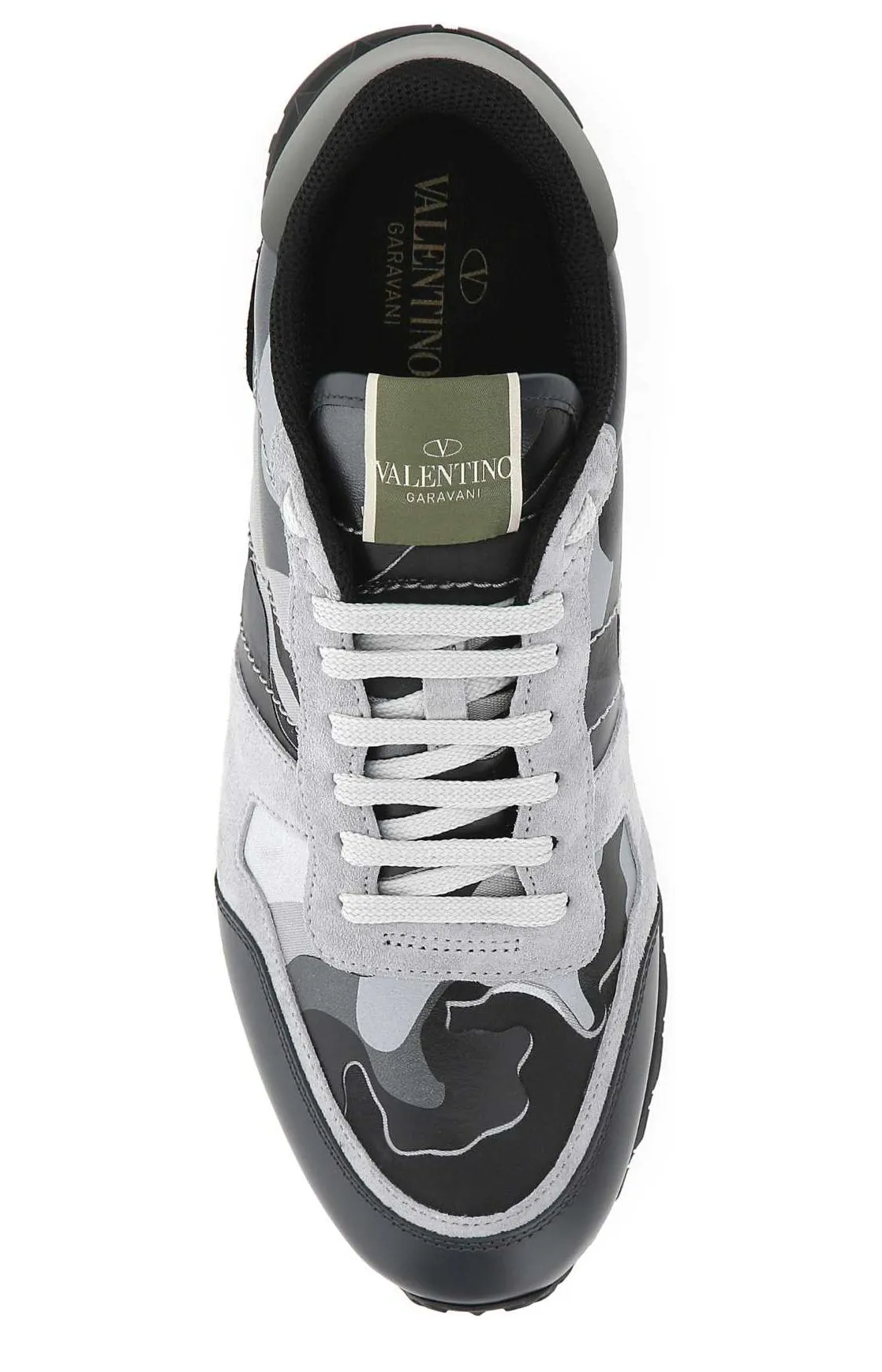 Valentino Garavani Camouflage Pattern Sneakers