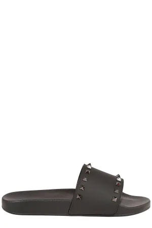 Valentino Garavani Rockstud Open-Toe Slides