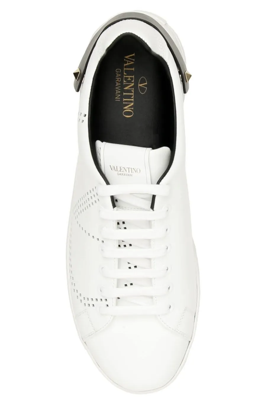 Valentino Garavani Rockstud VLogo Backnet Sneakers