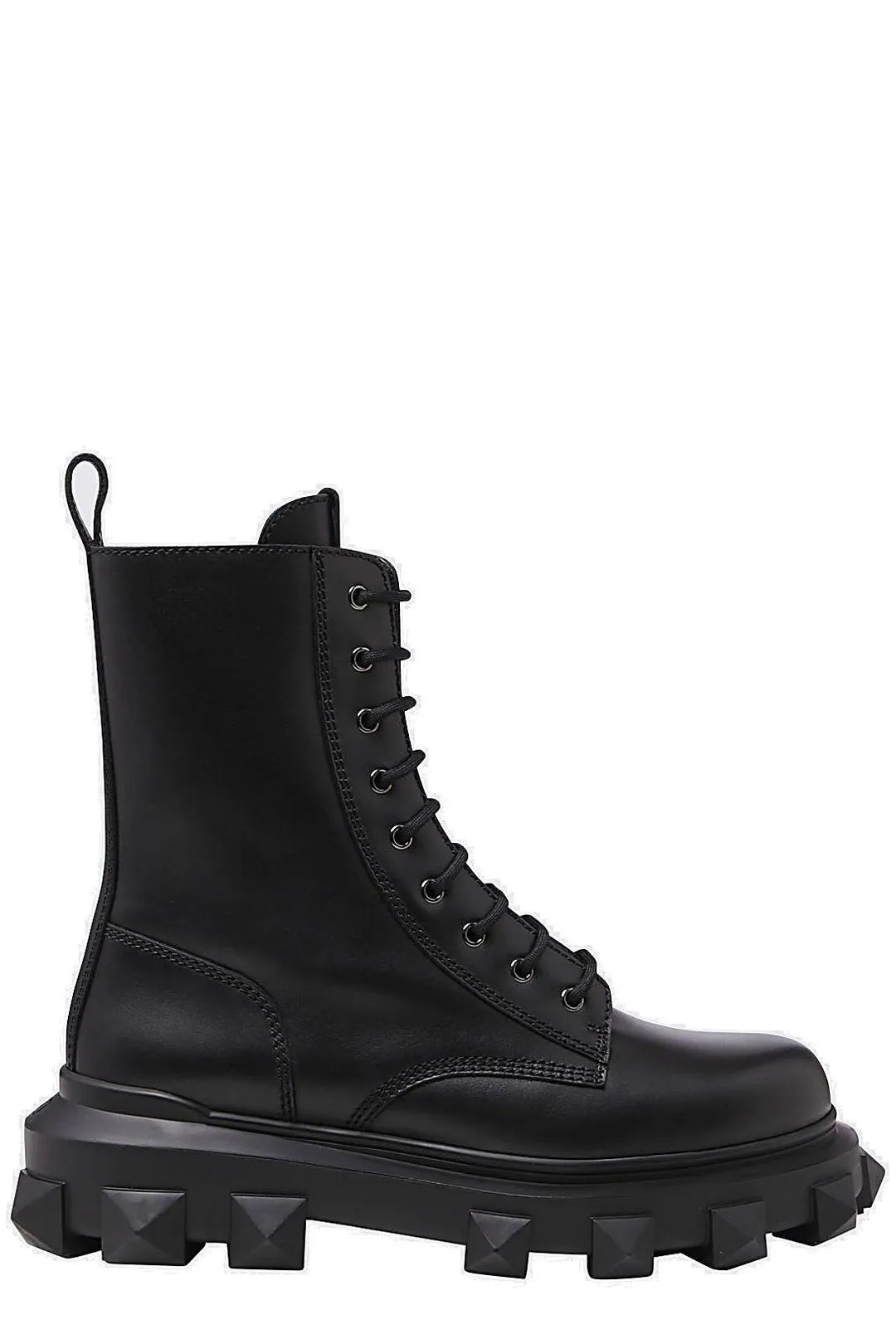 Valentino Garavani Trackstud Combat Boots