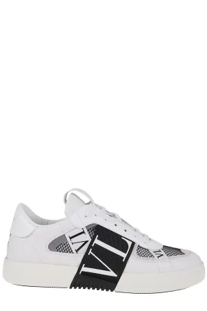 Valentino Logo Band Panelled Sneakers