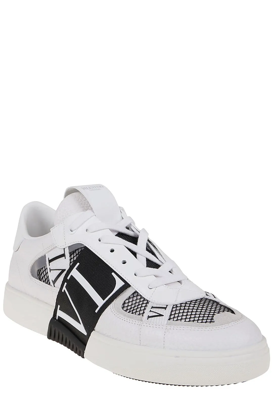 Valentino Logo Band Panelled Sneakers