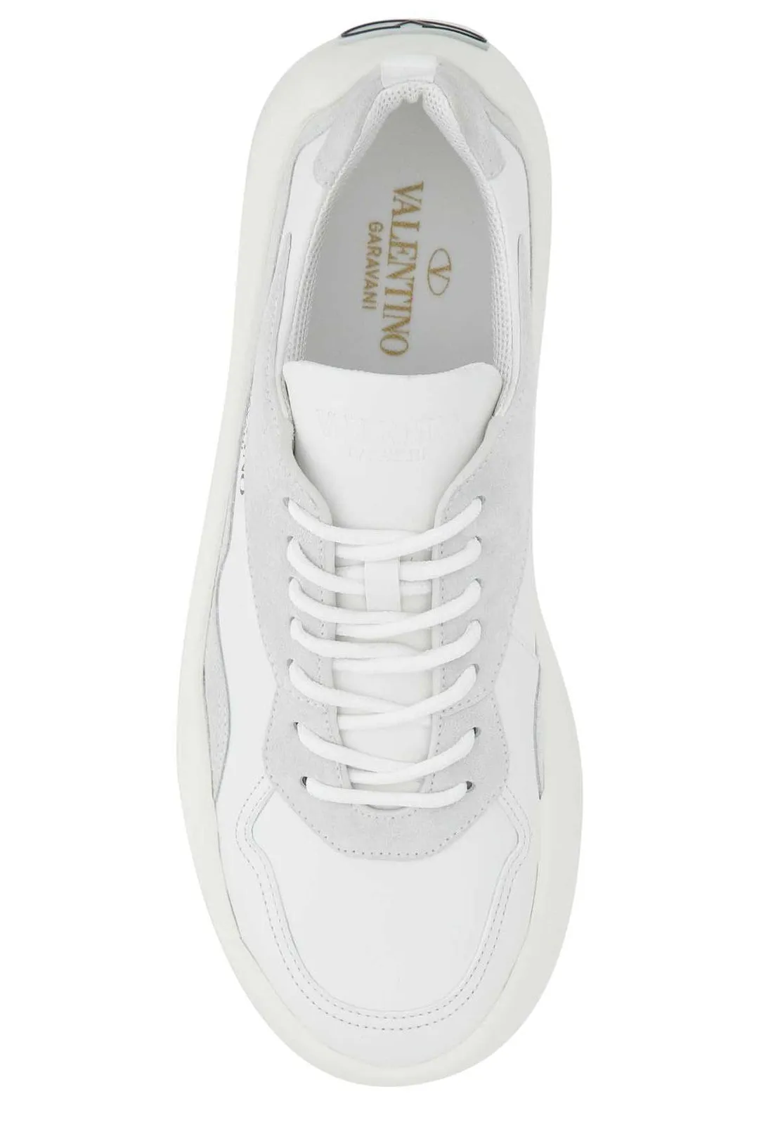 Valentino Panelled Low Top Sneakers