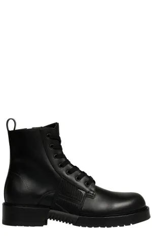Valentino VL7N City Band Combat Boots