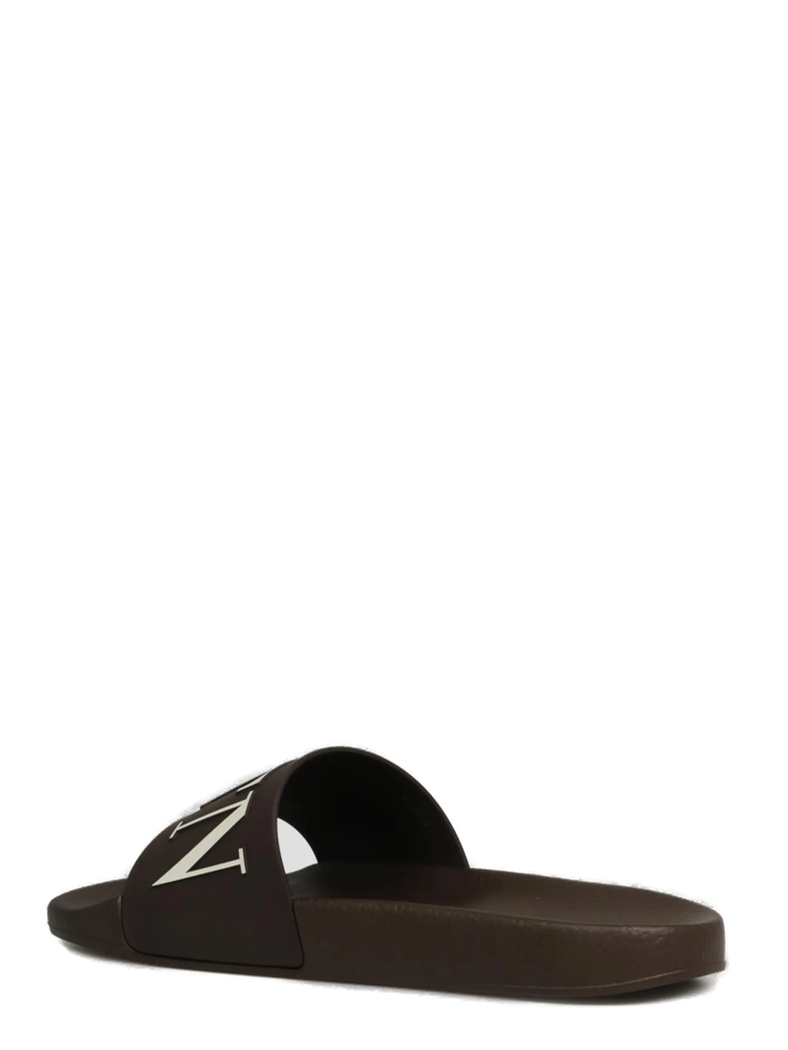 Valentino VLTN Logo Embossed Slip-On Slippers