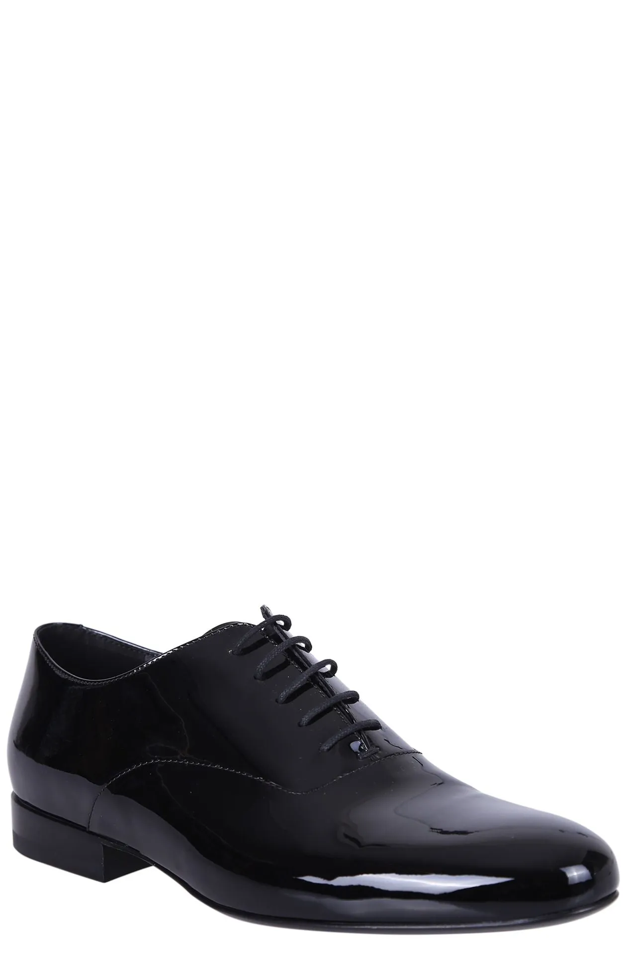 ValentinoRound Toe Oxford Lace-Up Shoes