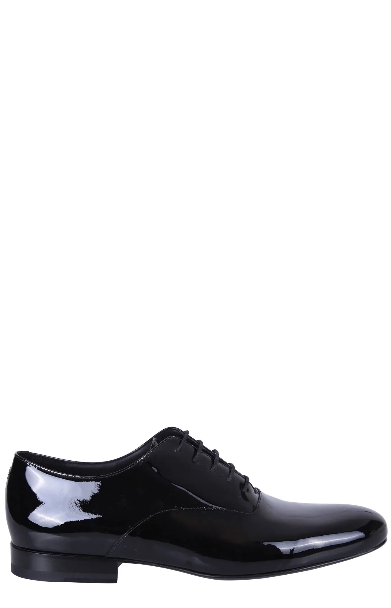 ValentinoRound Toe Oxford Lace-Up Shoes