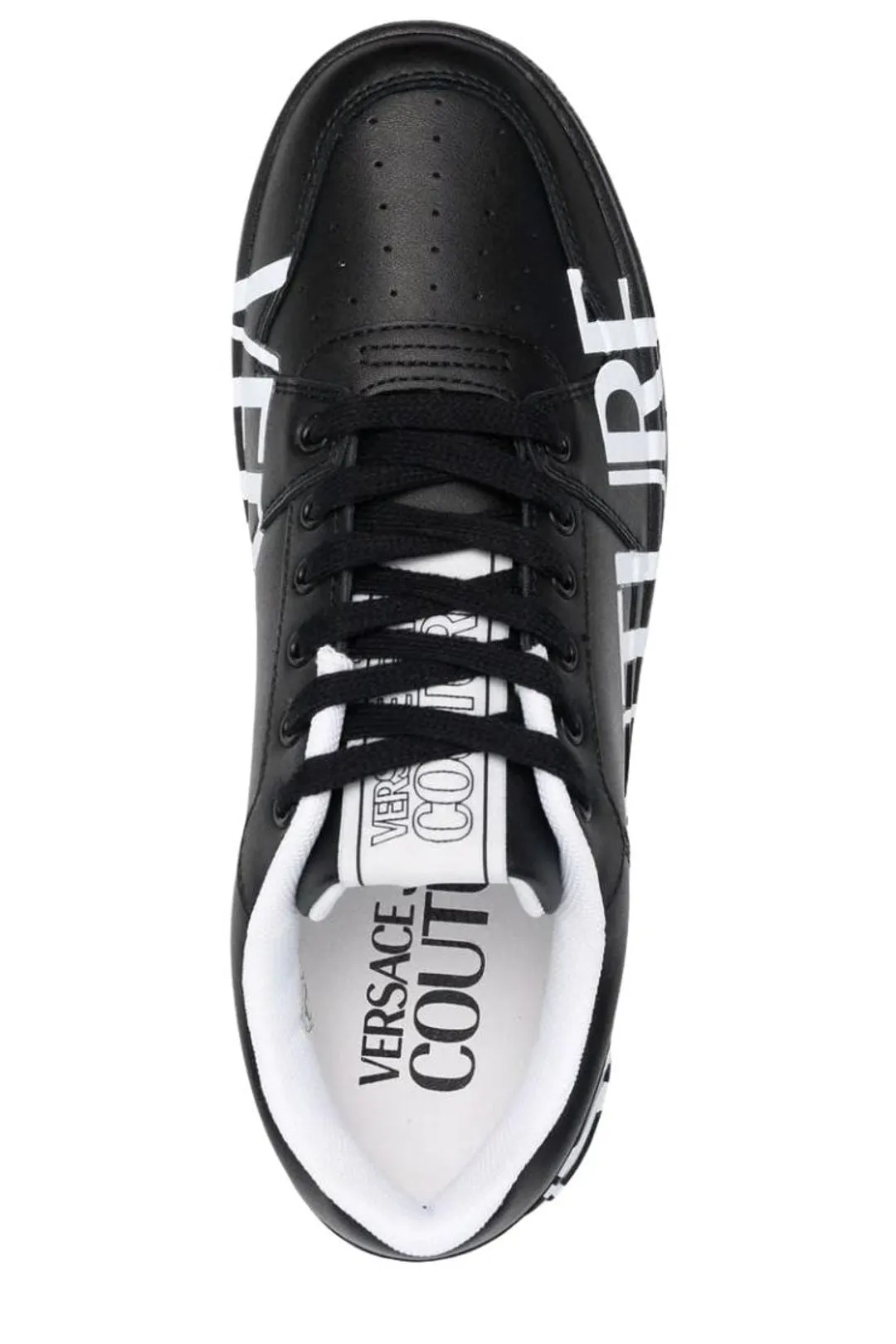 Versace Jeans Couture Logo Printed Low-Top Sneakers