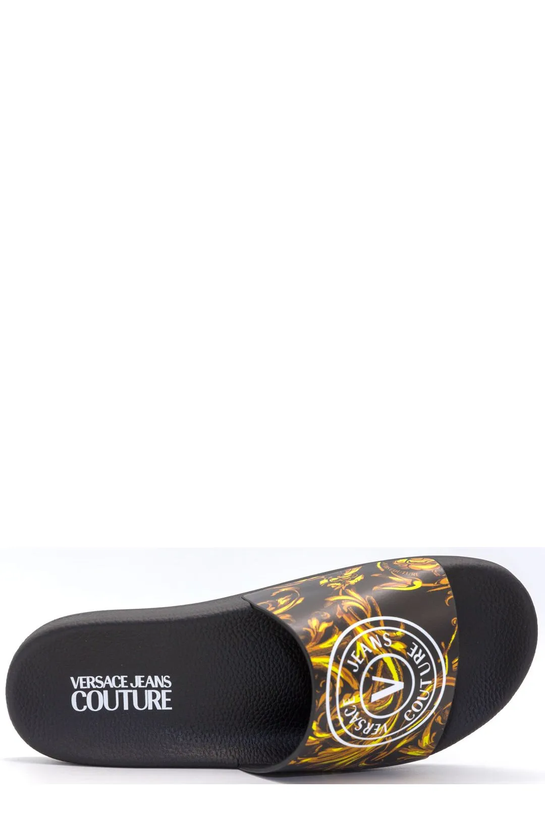 Versace Jeans Couture Logo Printed Slides