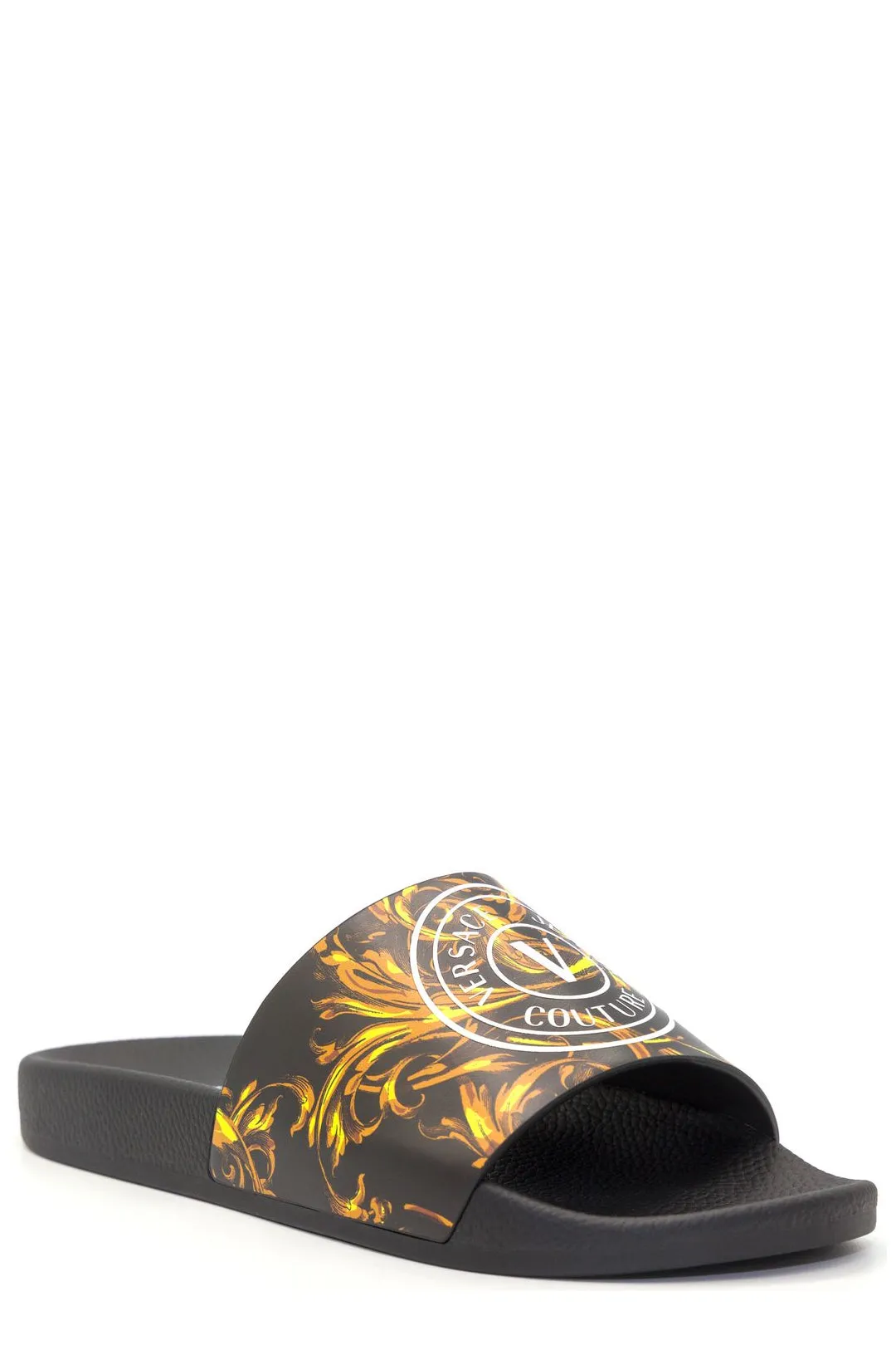 Versace Jeans Couture Logo Printed Slides