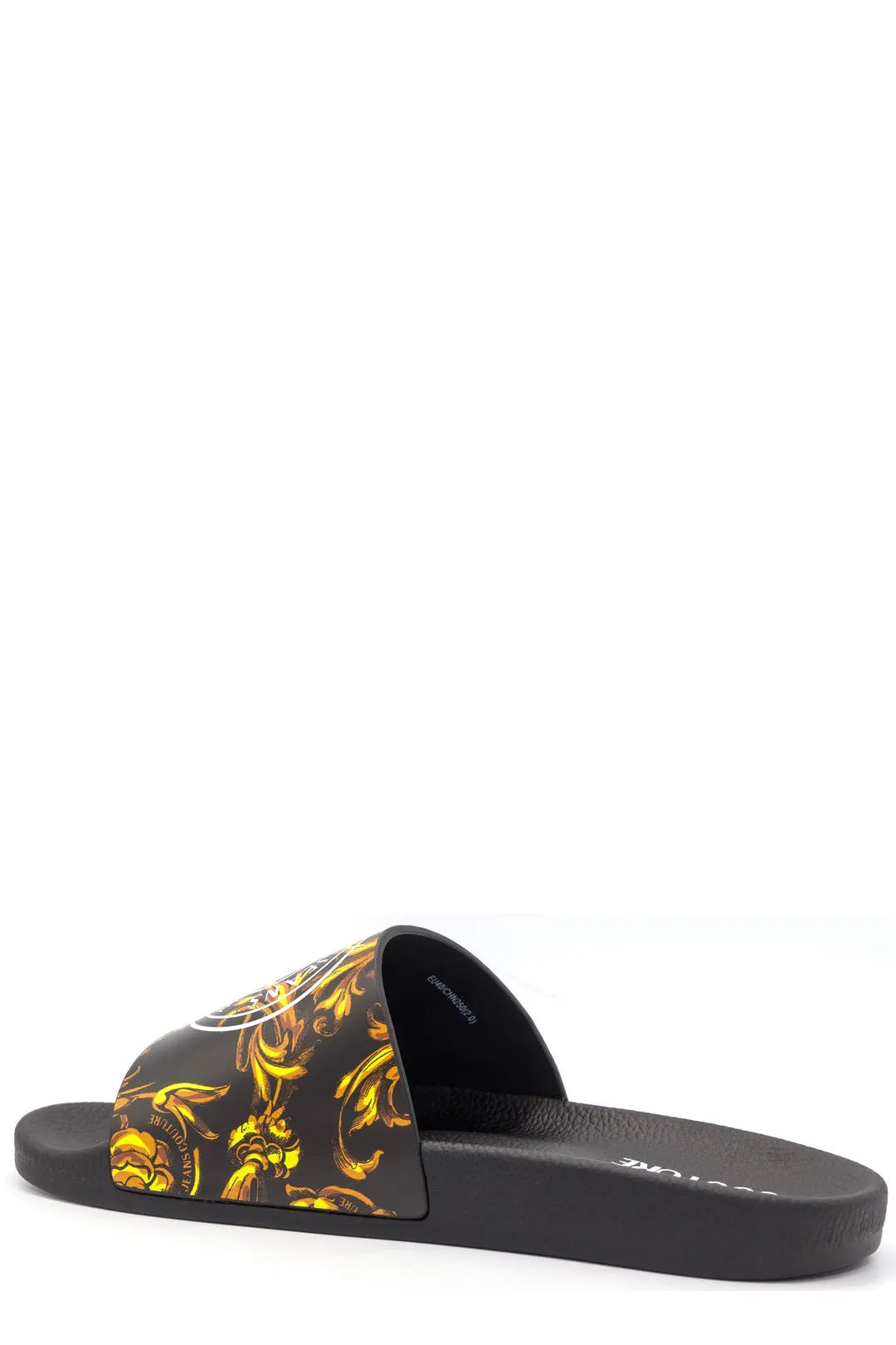 Versace Jeans Couture Logo Printed Slides