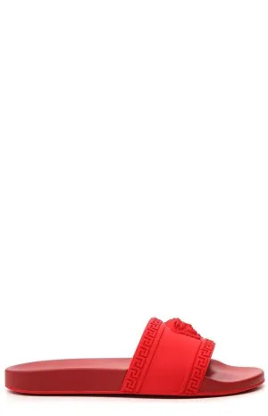 Versace Medusa Detailed Slip-On Slides