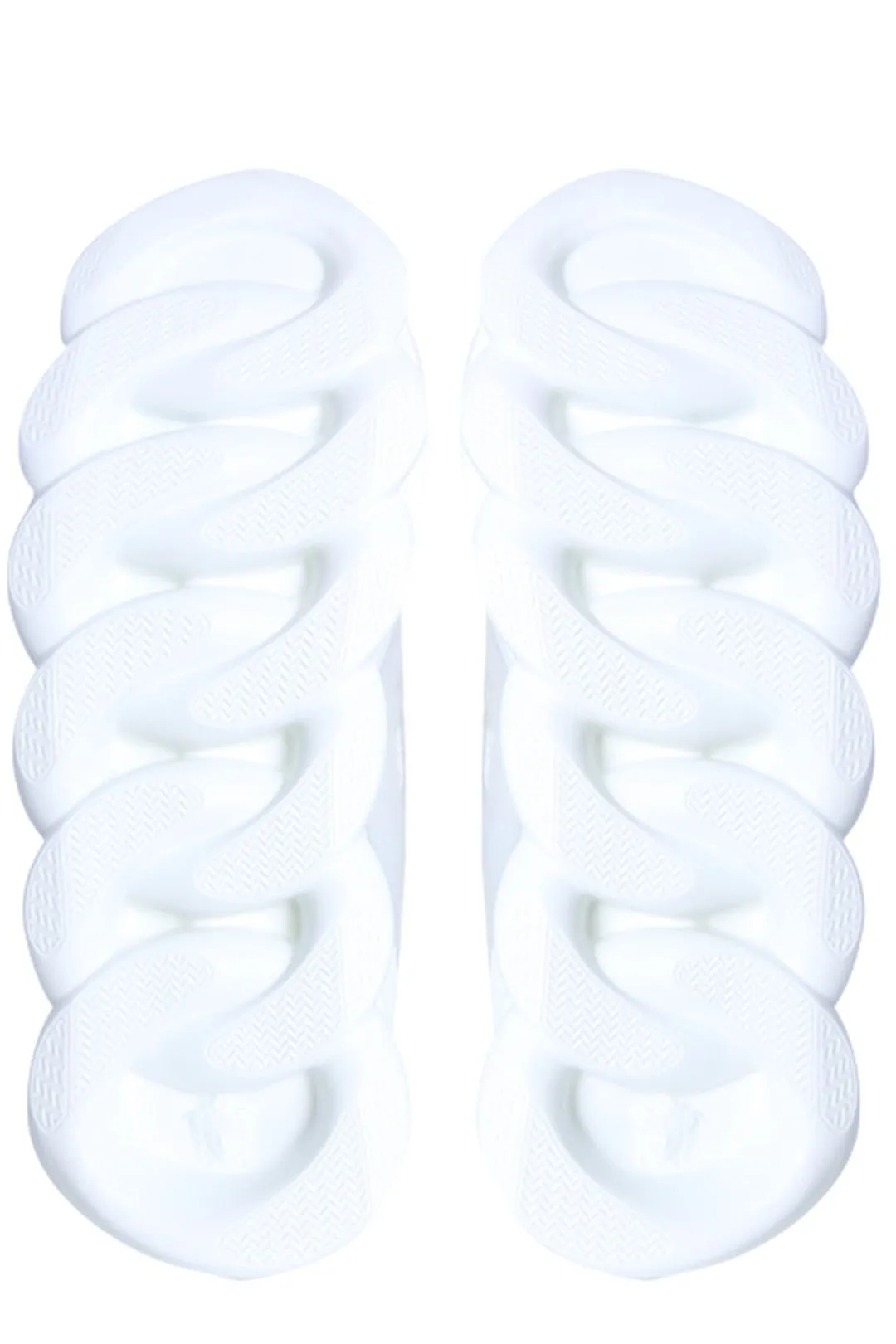 Versace Round Toe Lace-Up Sneakers