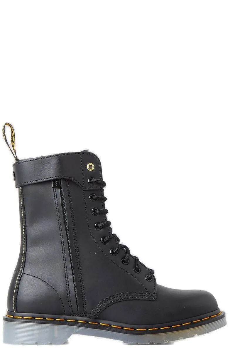 Yohji Yamamoto X Dr.Martens 1490 Lace-Up Boots