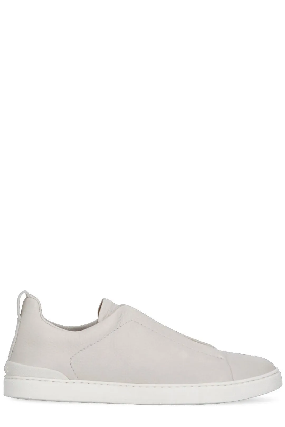 Z Zegna Round Toe Lace-Up Sneakers